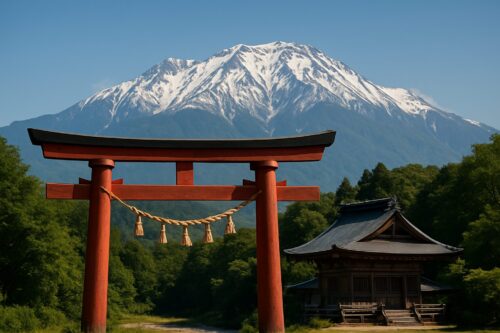白山と神社